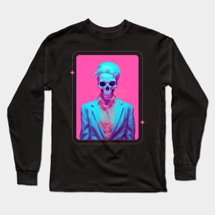 Vaporwave Grisly Glamour Long Sleeve T-Shirt